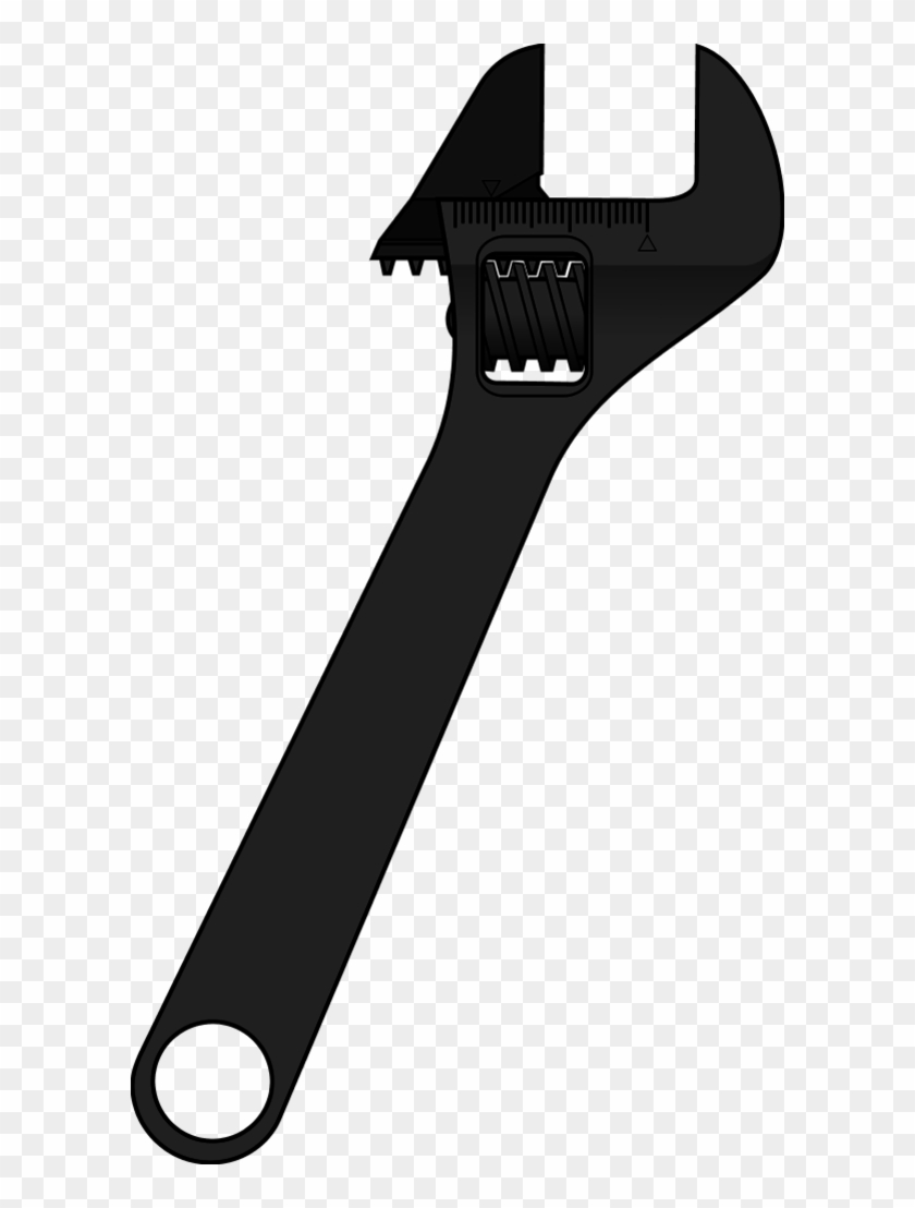 Adjustable - Adjustable Wrench Vector #930308
