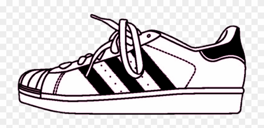 Sneakers Clipart Picsart - Gif De Adidas Super Star #930350