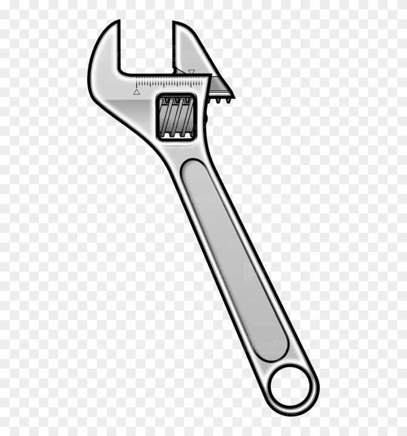 Spanner Clipart Wrench - Adjustable Wrench Clipart #930358
