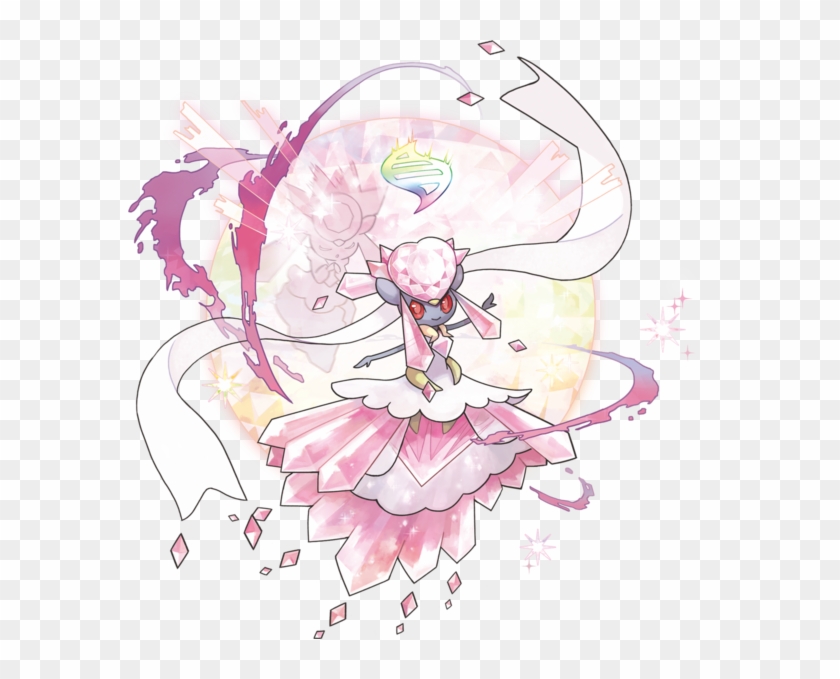 Mega-diancie Illustration - Pokemon Diancie Mega Evolution #930500