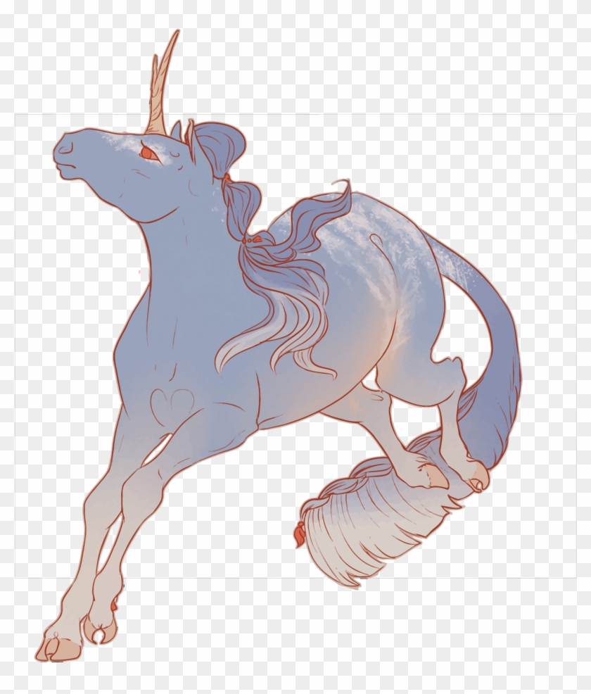 Horse Unicorn Illustration - Unicorn #930552