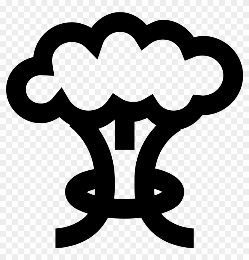 Mushroom Cloud Icon - Mushroom Cloud Png #930603