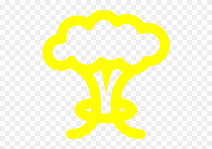 White Mushroom Cloud Png #930628