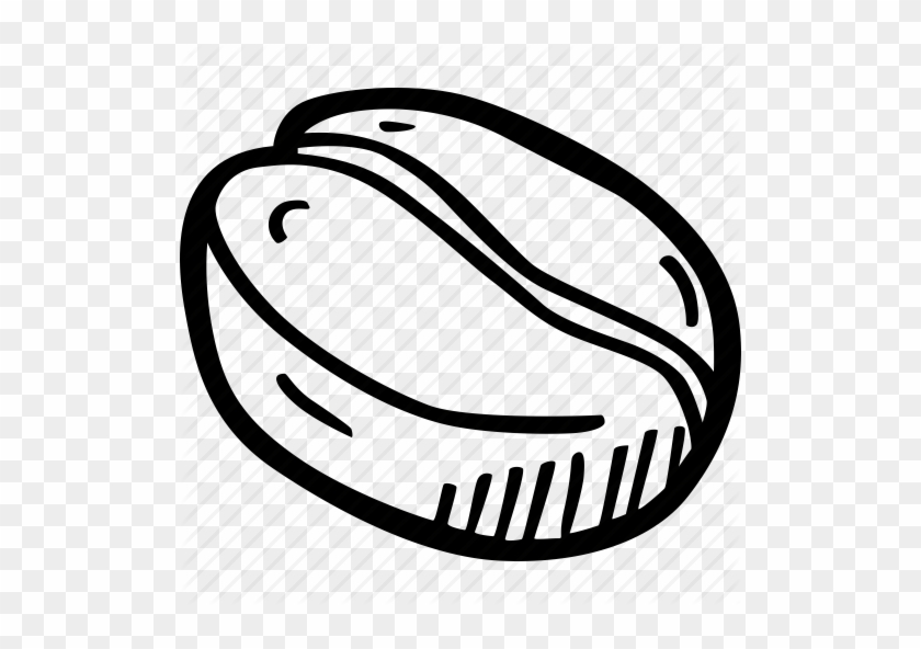 Drawn Coffee Symbol Png - Coffee Bean Hand Drawn #930692