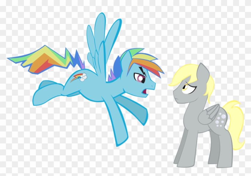 You Can Click Above To Reveal The Image Just This Once, - Rainbow Blitz And Derpy #930717