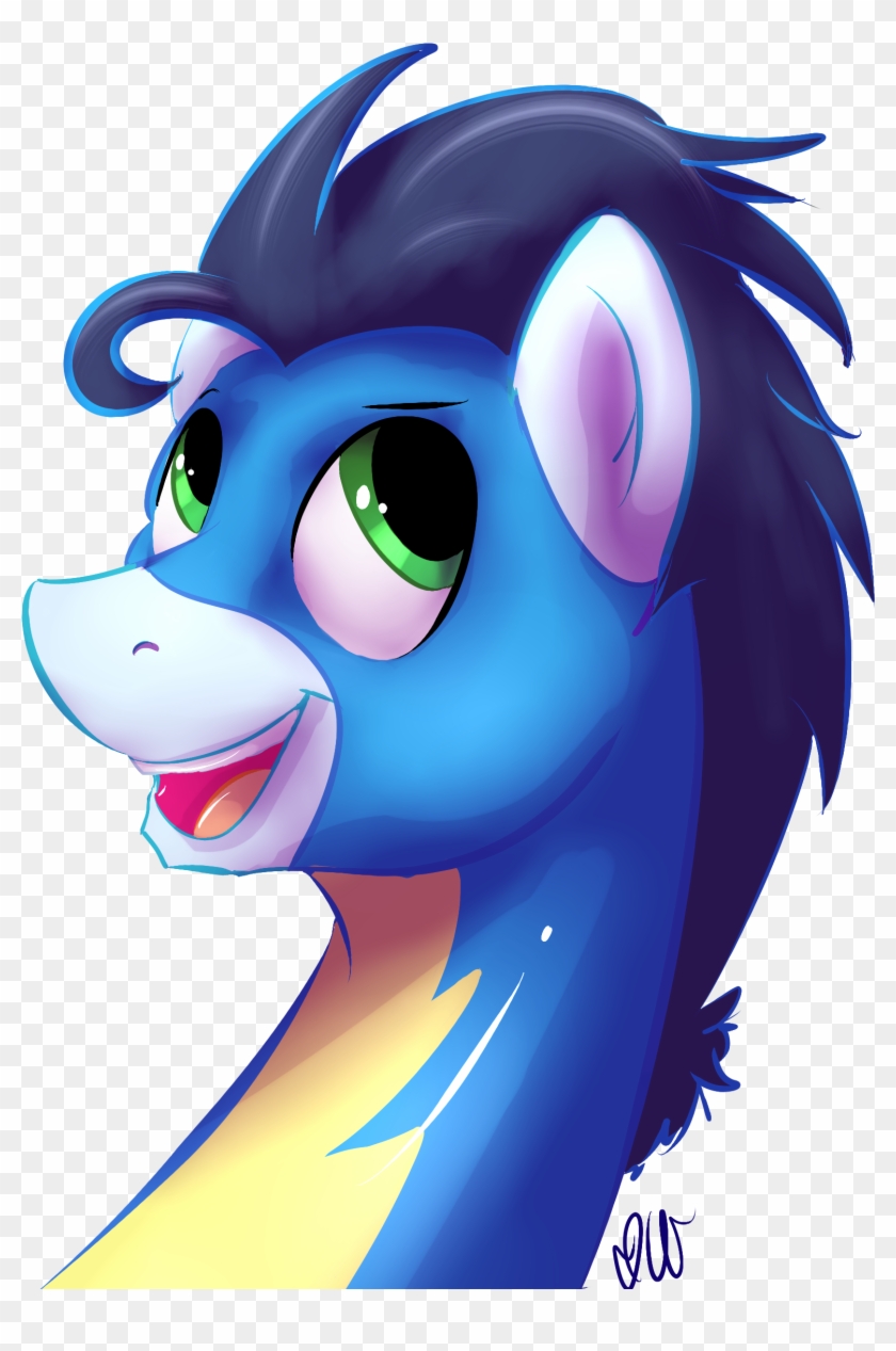 Pony Blue Cartoon Mammal Nose Vertebrate Fictional - Pony #930766