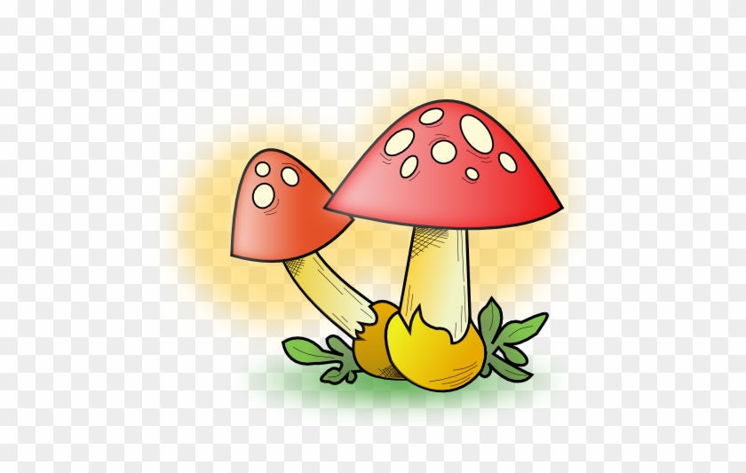 صورة فطر كرتون - Cute Mushrooms Yard Sign #930770
