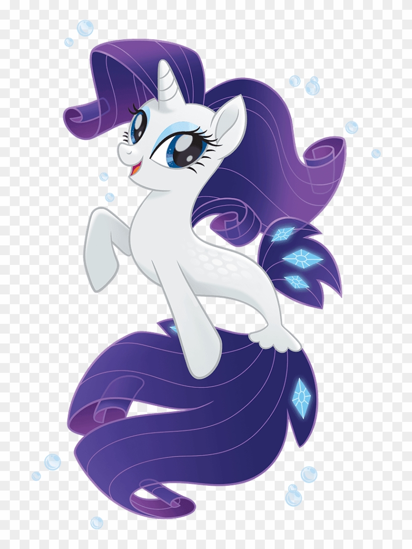 Mlp The Movie Seapony Rarity Official Artwork - My Little Pony Movie Rarity #930809