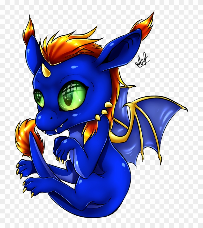 Dragon [gift For My Mum On B-day] (chibi - Cartoon #931056