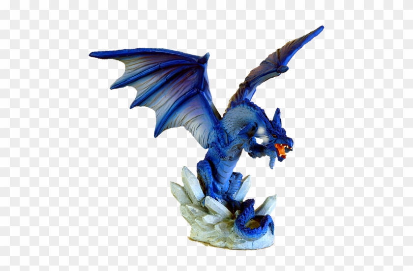 Realm Of The Dragons Medium Ice Dragon A - Figurine #931070