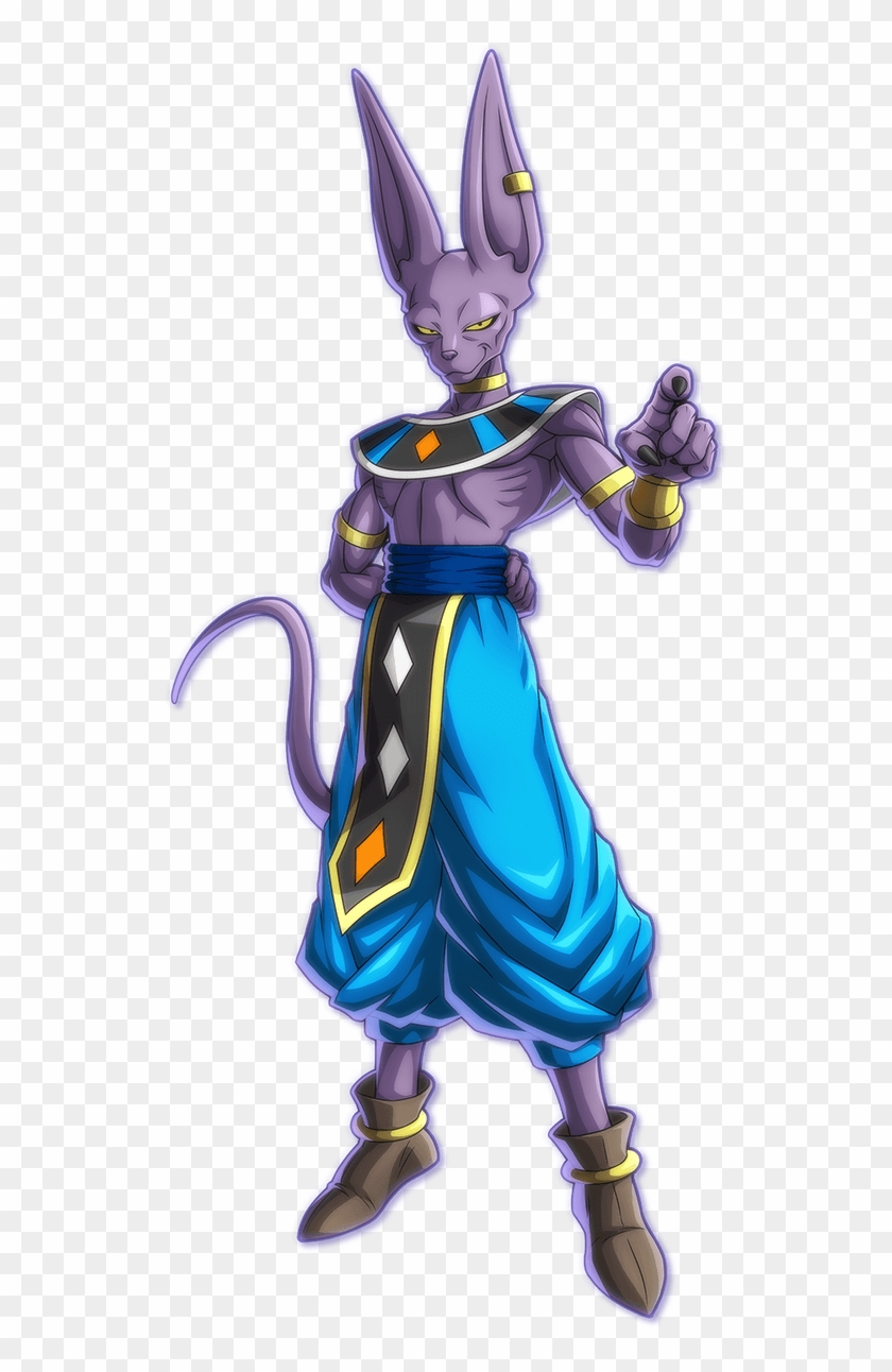 Beerus Dragonballfighterz Official Artwork - Dragon Ball Fighterz Png #931117