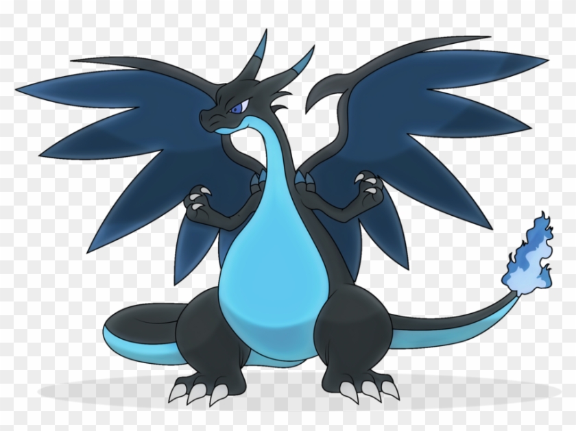 Mega Charizard Clipart - Draw Mega Charizard Z #931184