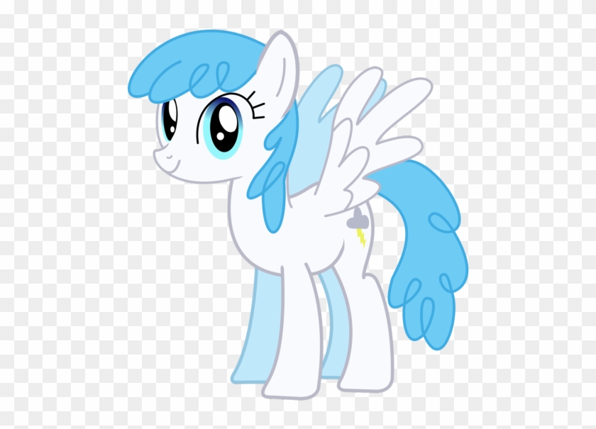 Born In Cloudsdale, Lives In A Cloudhouse Above Ponyville, - Cartoon #931187