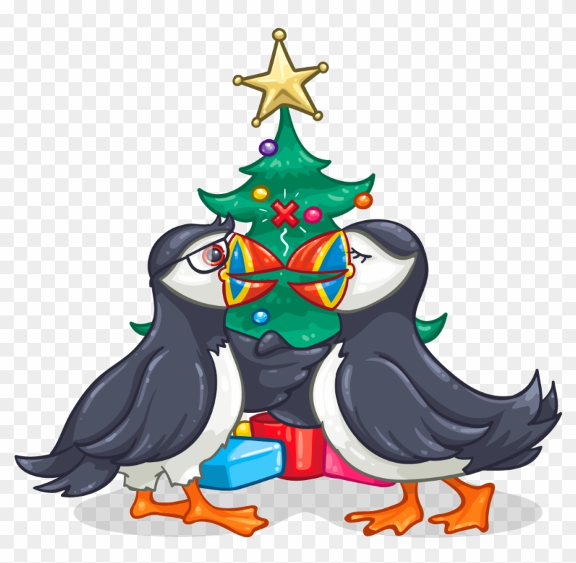 Unique Items - Christmas Puffin #931257