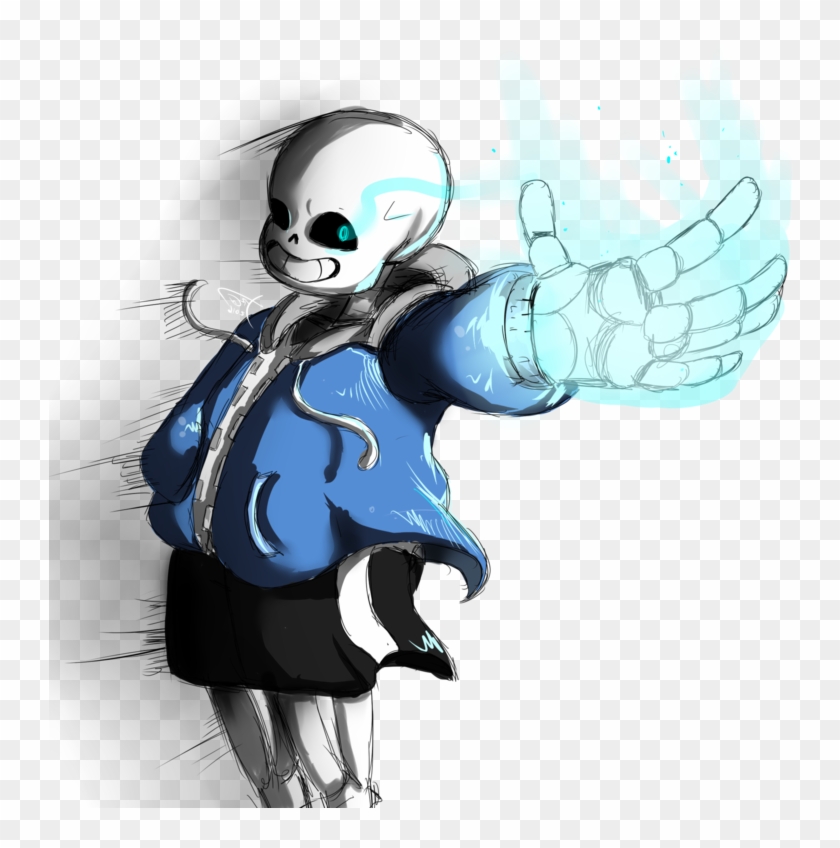 Speed Drawing Of Sans By Randomcolornice - Sans Drawing #931338