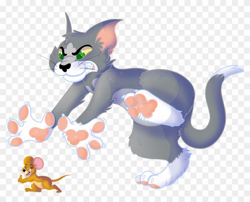 Drawing Excellent Tom From And Jerry 20 Evian Fanart - Tom And Jerry Tom Fanart #931347