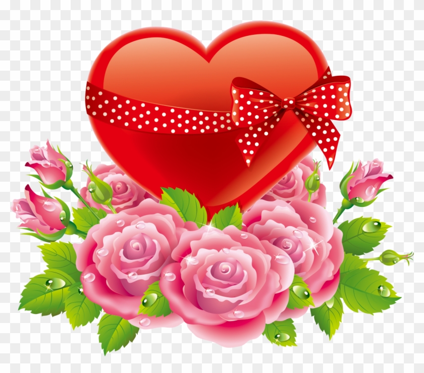 Heart Rose Valentines Day Love - Good Night Love Flower #931355
