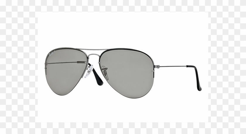 Ray Ban Flip Up Sunglasses - Ray-ban Aviator Flip Out Gunmetal - Rb3460 #931403
