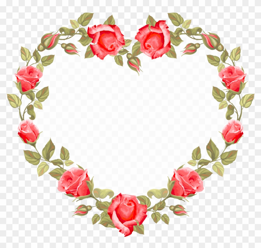 Wedding Invitation Flower Heart Clip Art - Rose #931450