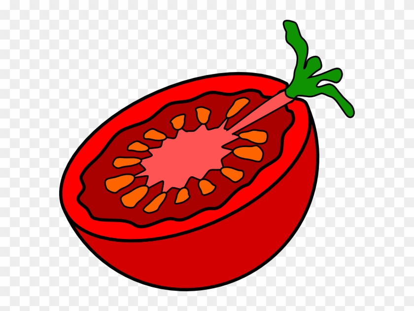 Cut Tomato Clip Art At Clker - Tomato Clip Art #931447