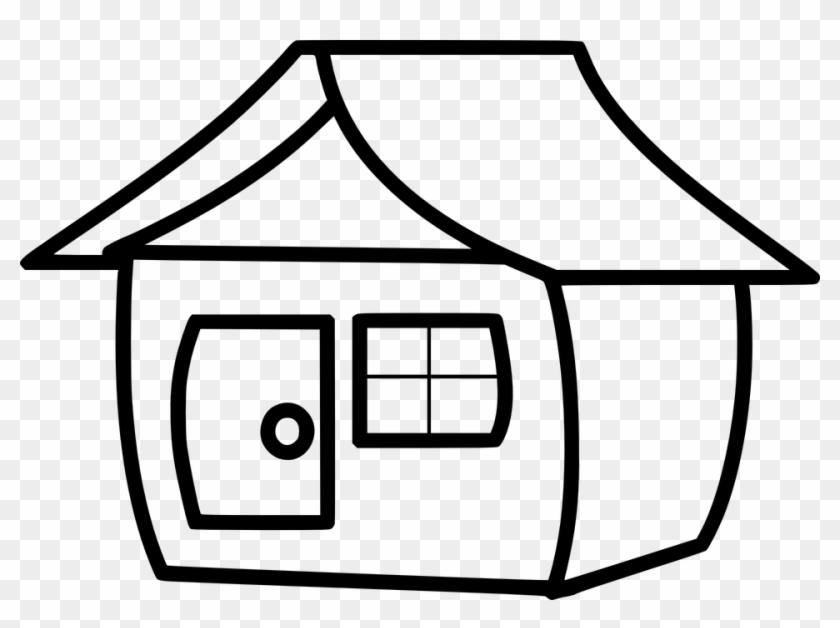 Png House Black And White Transparent House Black And - House Cartoon Black  And White Png - Free Transparent PNG Clipart Images Download