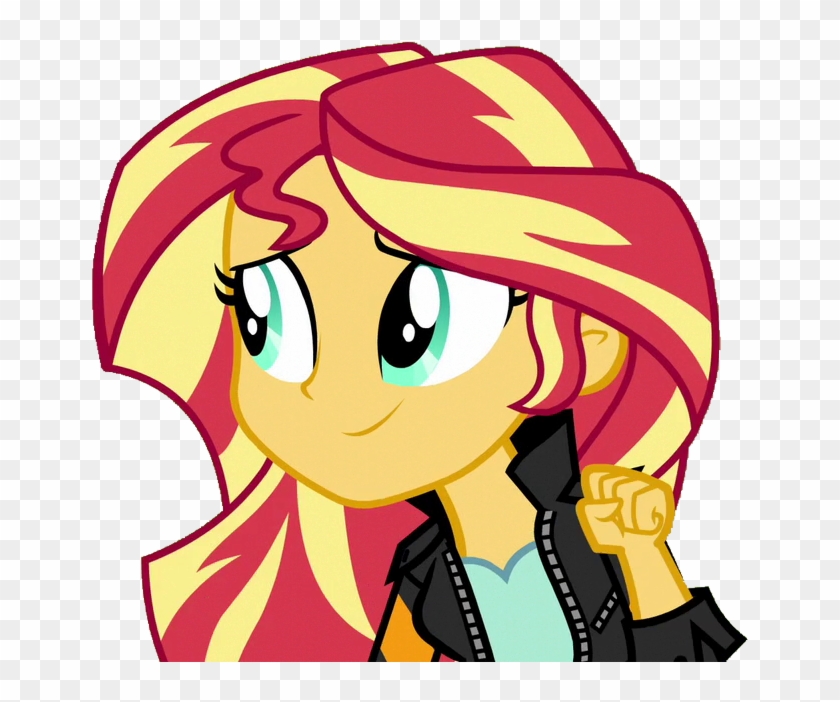 Fella, Clothes, Cute, Equestria Girls, Female, Fist, - Sunset Shimmer #931517