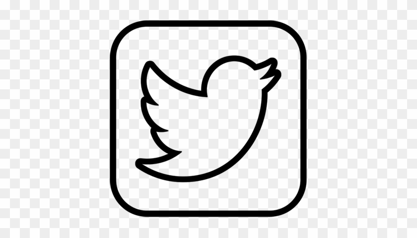 Keep In Touch Twitter Logo Outline Transparent Png Free Transparent Png Clipart Images Download