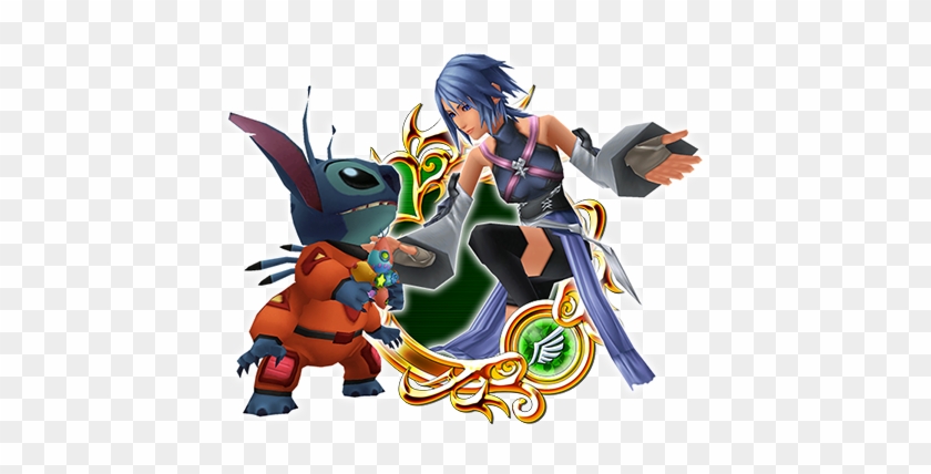 Image - Aqua Kingdom Hearts Stitch #931586