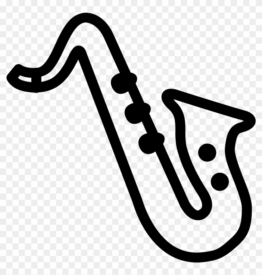 Saxophone Icon - Saxophone Icon #931587