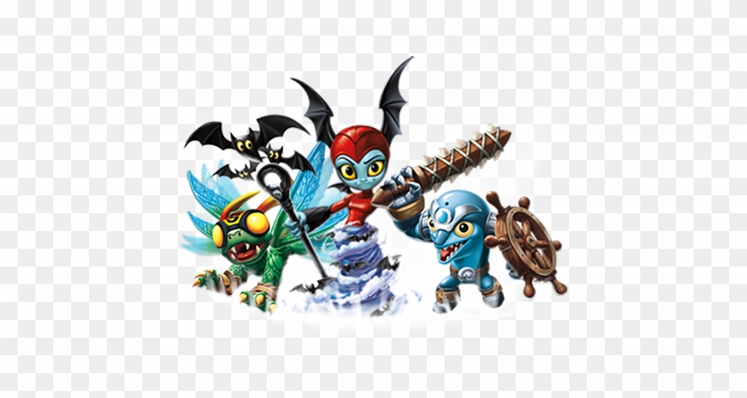 skylander boy and girl trap team