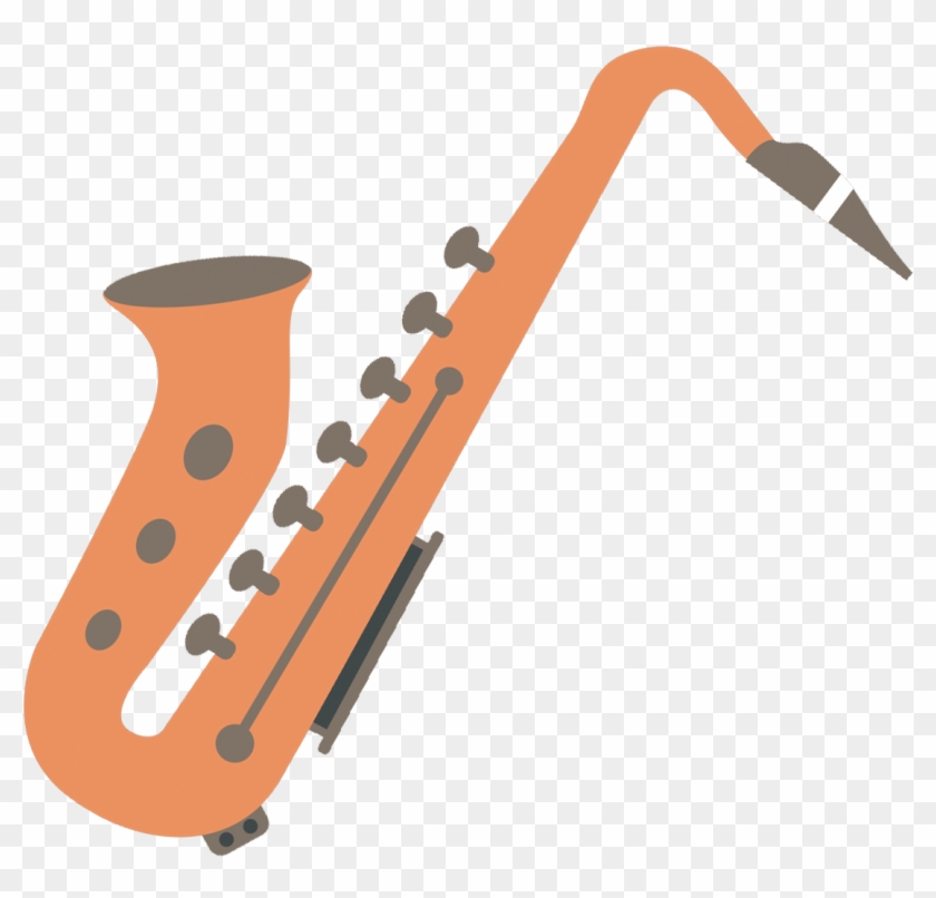 Saxophone Musical Instrument - Saxophone Vector Png #931610