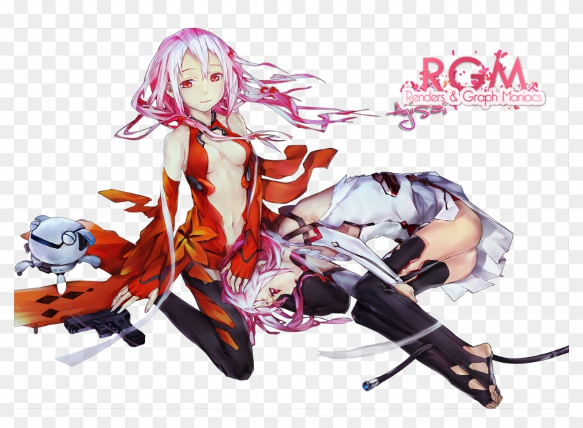 Guilty Crown Inori Yuzuriha anime poster 29.7 cm x 42 cm