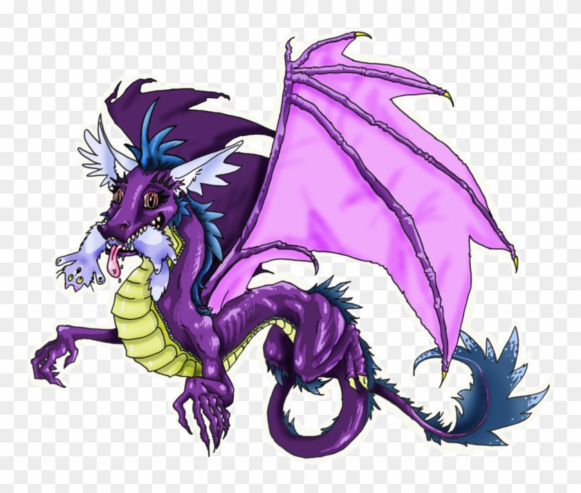 Purple Dragon By Pictoshaman - Dragon #931644