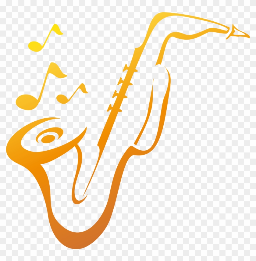 Logo Saxophone Royalty-free Music - Saxophone Logo #931659