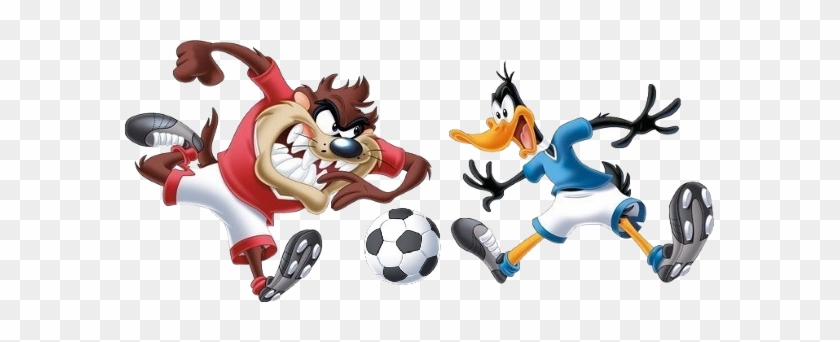 Soccer Cartoon Images - Daffy Duck Playing Soccer #931665