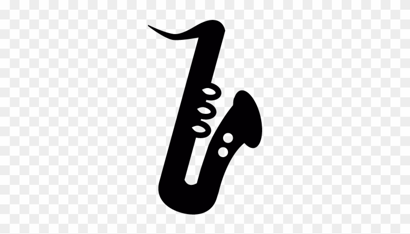 Saxophone Vector - Saxophone Logo Png #931670