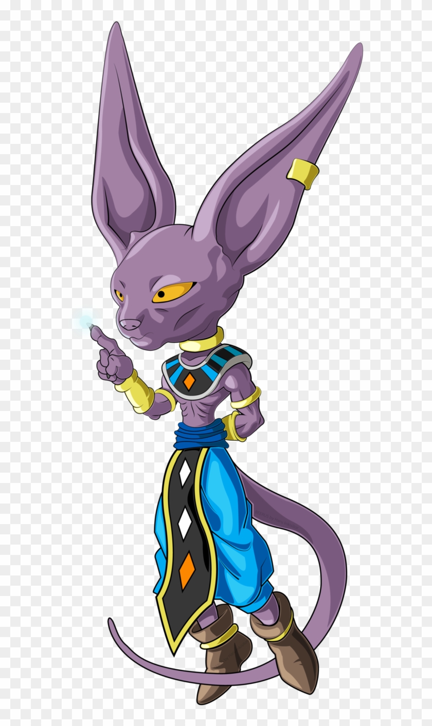 Beerus Goku Cat Dragon Ball Drawing - Dragon Ball Beerus Png #931695