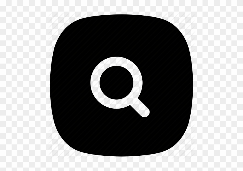 Search Button Clipart Icon - Circle #931737