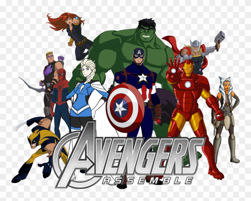 Spiderman Avengers Cartoon Download Spiderman Avengers - Wolverine And The  X Men - Free Transparent PNG Clipart Images Download