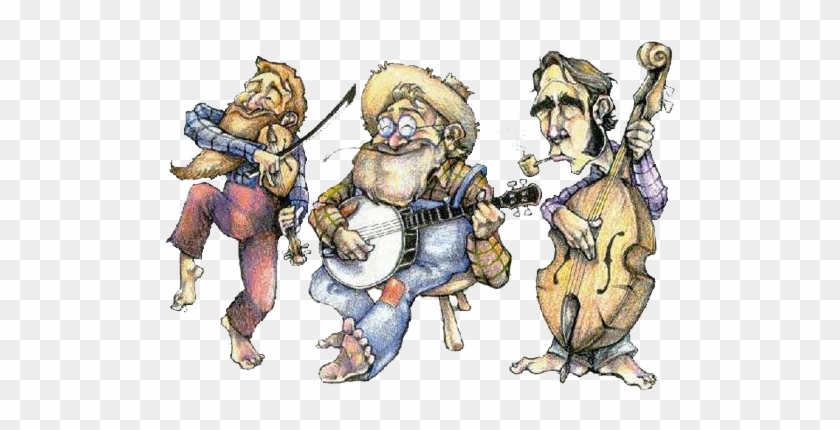 Band - Bluegrass Band Cartoon #931770