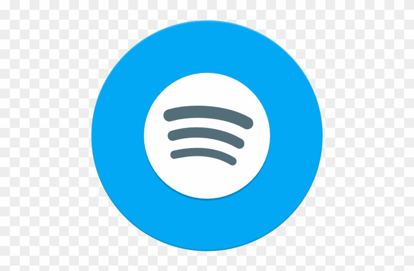 Spotify Icon - Spotify Icon Blue Png #931778