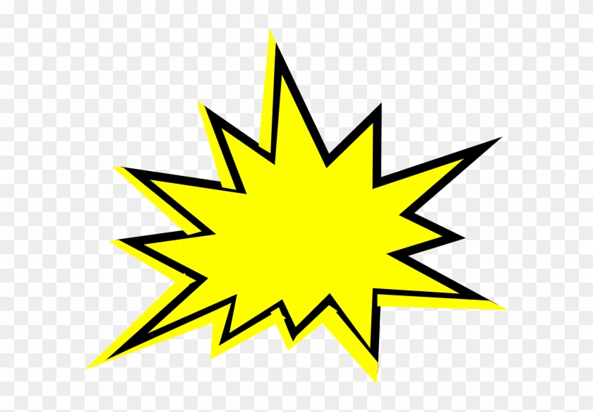 Flash Starburst Clip Art - Camera Flash Clipart #931851