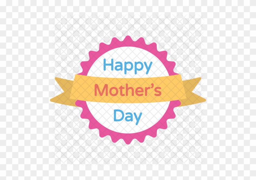 Mothers Day Badge Icon - Mothers Day Icon Png #931901