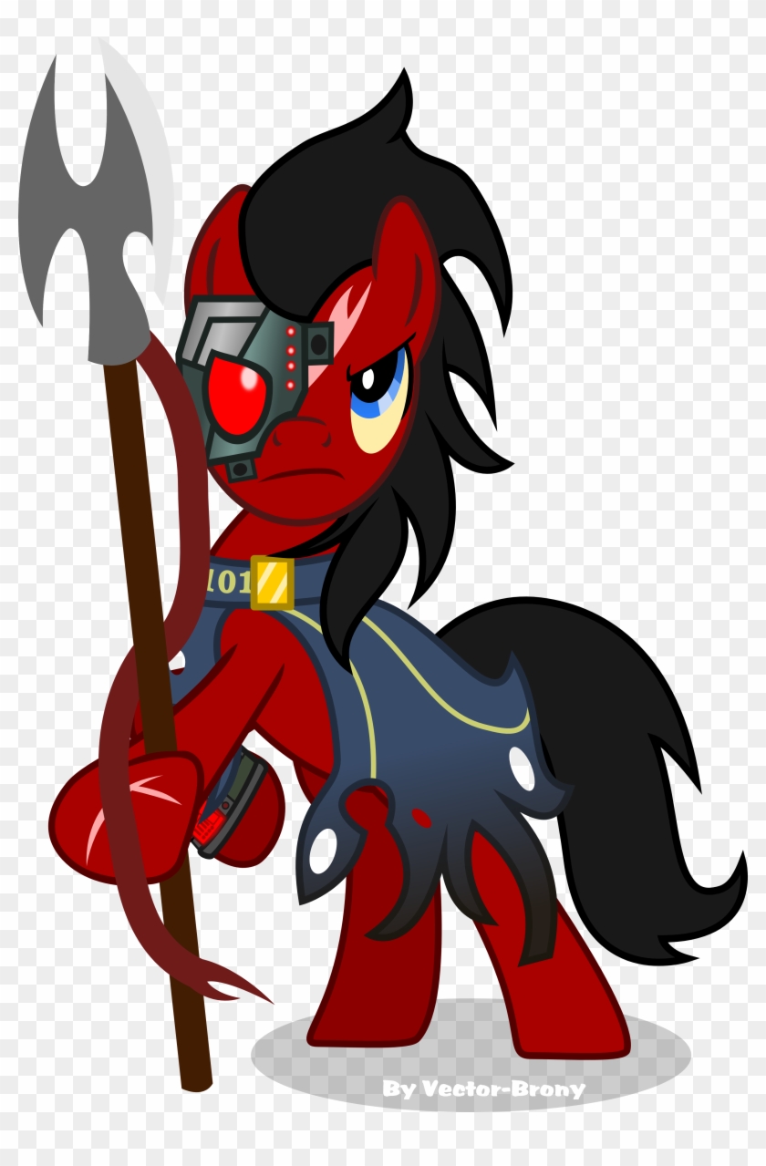 Red Eye By Vector Brony - Fallout Equestria Red Eye #931978