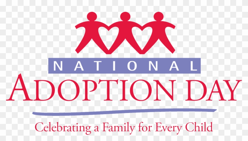 Elegant Adoption Clip Art Medium Size - Happy National Adoption Day #931977