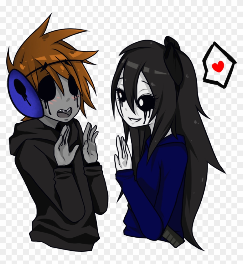 Nicole And Eye-less Jack By Ponponii - Eyeless Jack X Lulu #932013