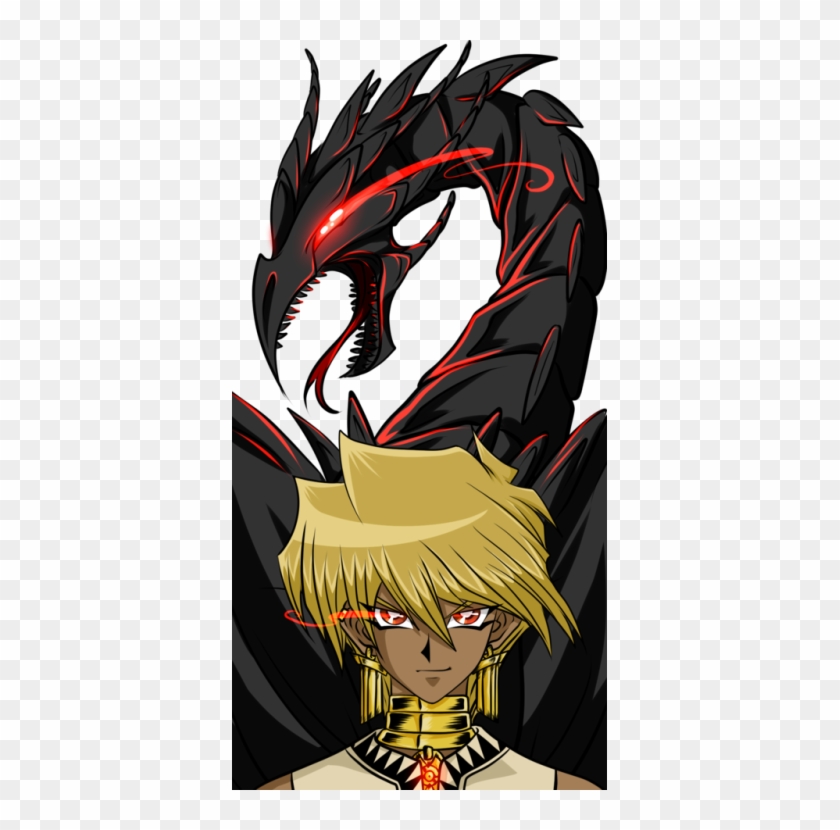 Jono With The Ka Of The Red-eyes Black Dragon - Cartoon #932021