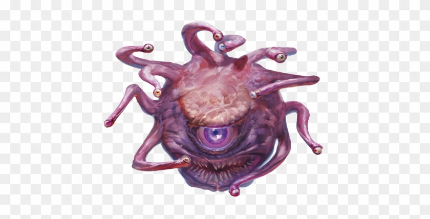 A Beholder's Spheroid Body Is Covered In Chitinous - Dungeons And Dragons Beholder #932127
