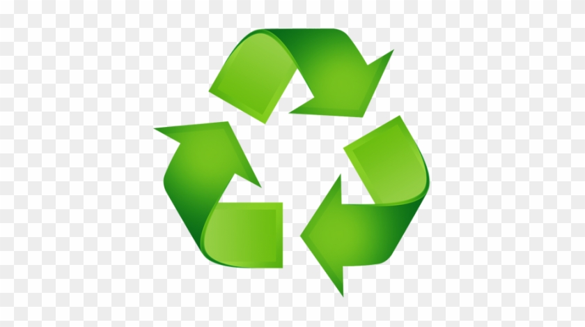 Rsz Green Recycling Symbol - Reduce Reuse Recycle Sign #932183