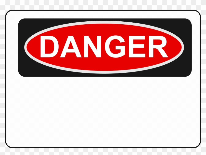 Blank - Blank Danger Sign #932186